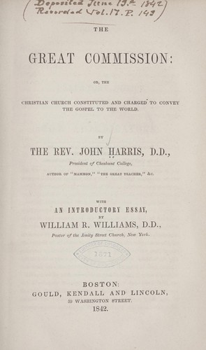 The great commission