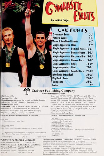 Gymnastics events