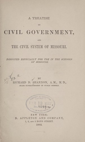 A treatise on civil government