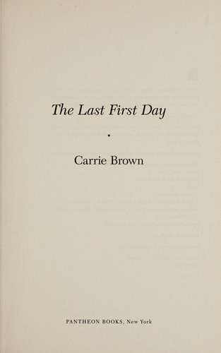The last first day