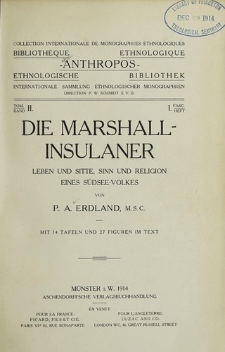 Die Marshall-Insulaner