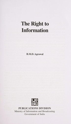 The right to Information
