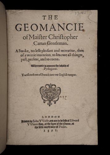 The geomancie