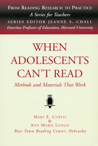 When adolescents can't read