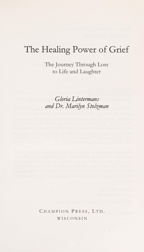 The healing power of grief