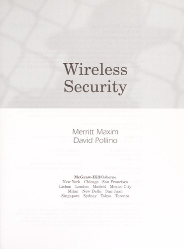 Wireless security