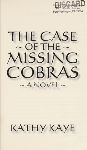 The case of the missing cobras