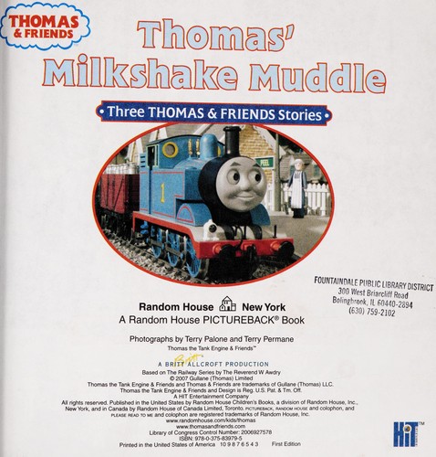 Thomas' milkshake muddle