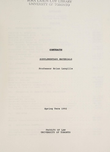 Contracts