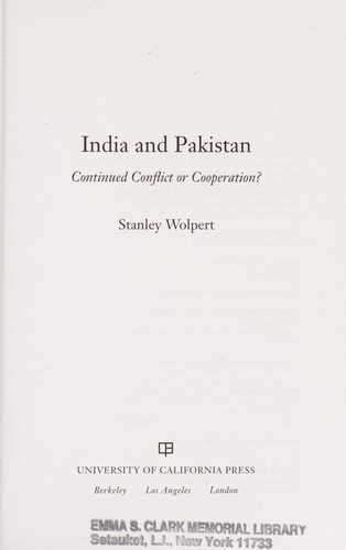 India and Pakistan