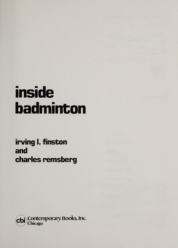 Inside badminton