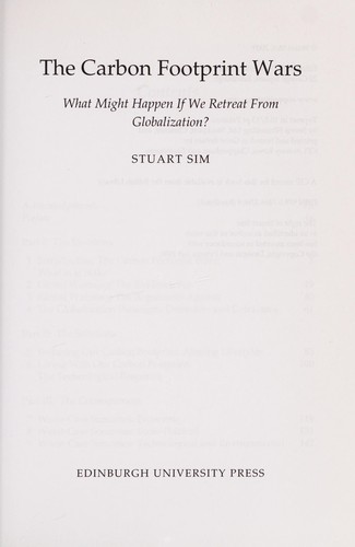 The carbon footprint wars