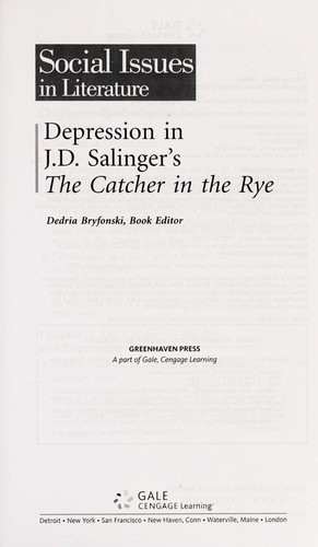 Depression in J.D. Salinger's The catcher in the rye