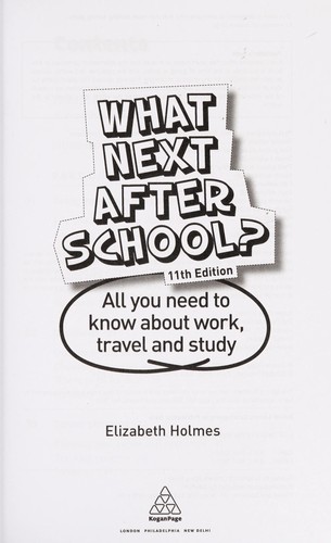 What next after school?