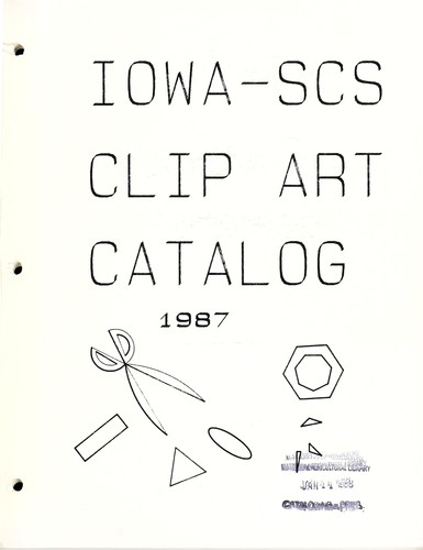 Iowa, SCS clip art catalog