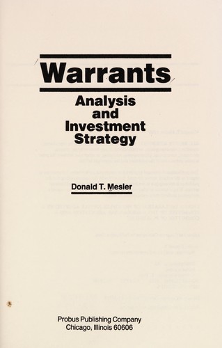 Warrants