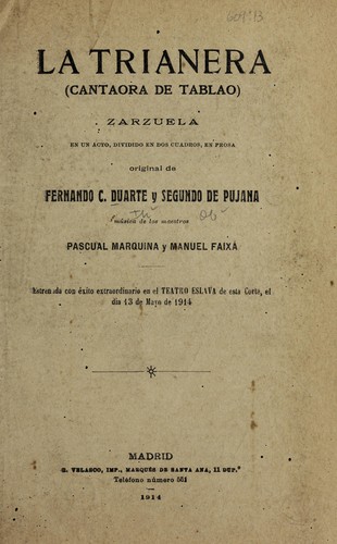 La Trianera (cantaora de tablao)