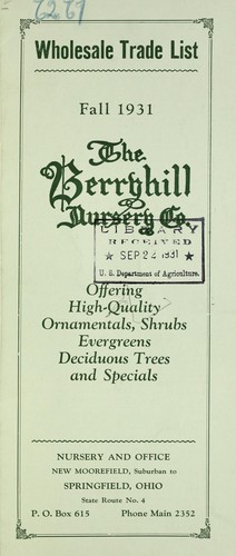Wholesale trade list