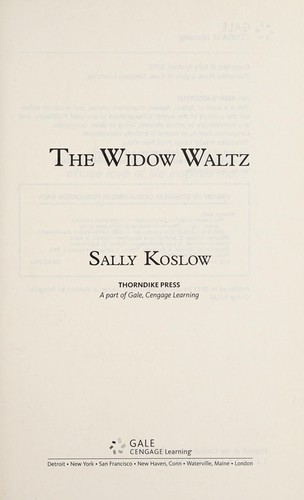 The widow waltz