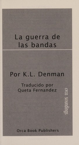 La guerra de las bandas