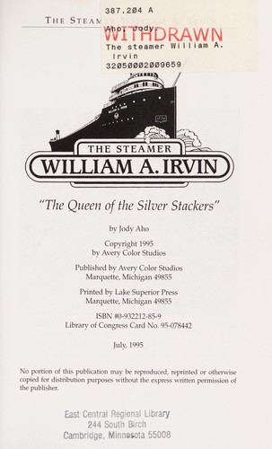 The steamer William A. Irvin