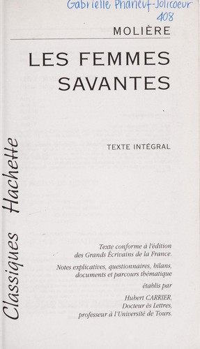 Les femmes savantes