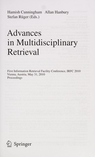 Advances in multidisciplinary retrieval