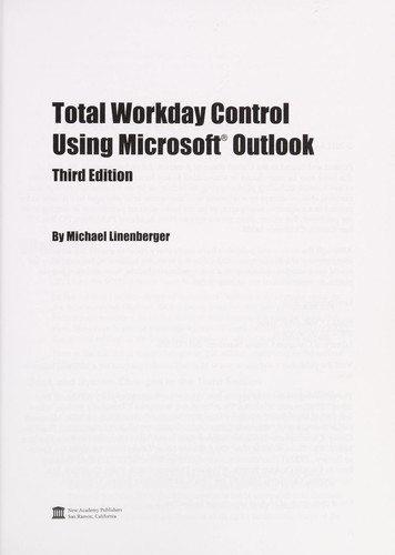 Total workday control using Microsoft Outlook