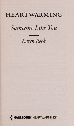 Someone like you