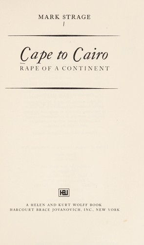 Cape to Cairo
