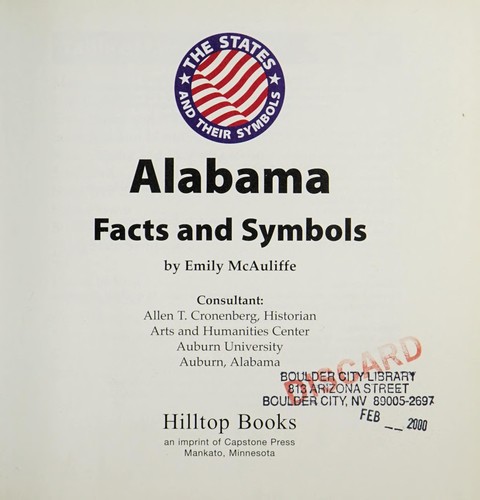 Alabama facts and symbols