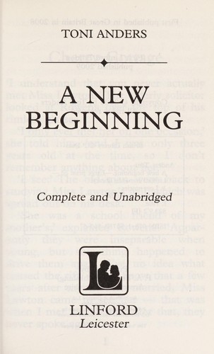 A new beginning