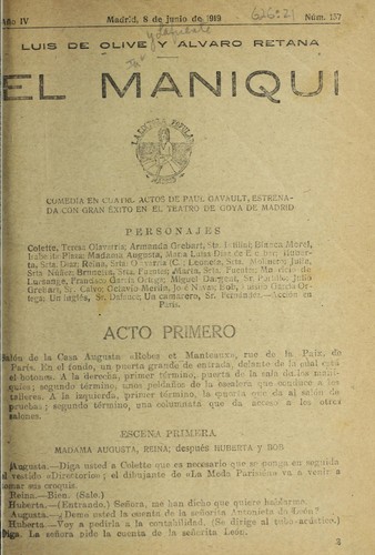 El maniqui