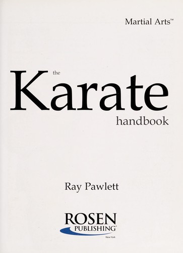 The karate handbook