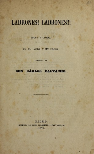 Ladrones! Ladrones!