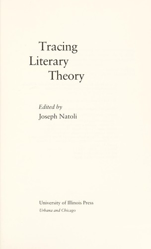 Tracing literary theory