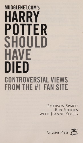Mugglenet.com's Harry Potter should have died