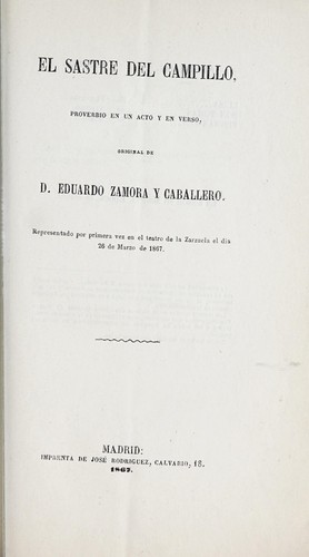 El sastre del campillo