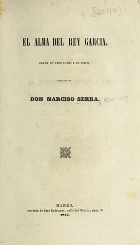 El alma del rey Garcia