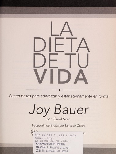 La dieta de tu vida