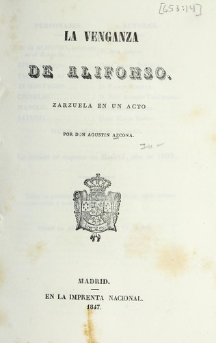 La venganza de Alifonso