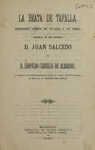 La beata de Tafalla