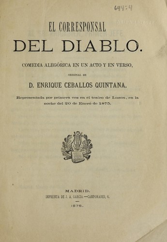 El corresponsal del diablo