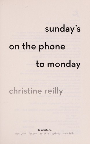 Sunday's on the phone to Monday