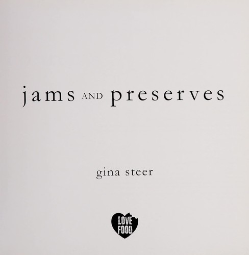 Jams and preserves