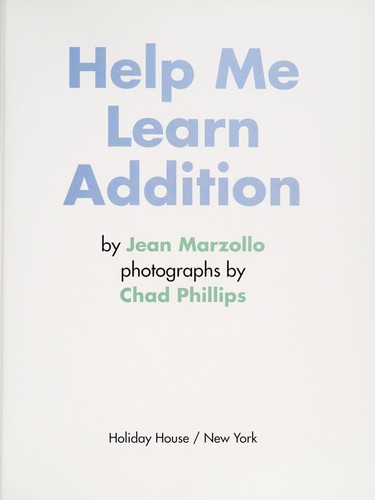 Help me learn addition