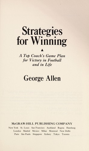 Strategies for Winning