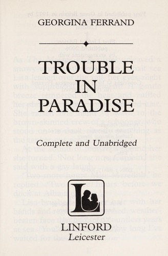Trouble in Paradise