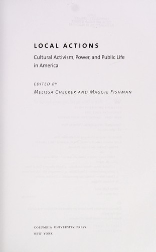 Local actions