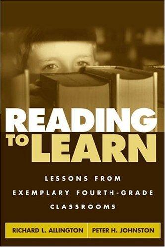 Reading to learn